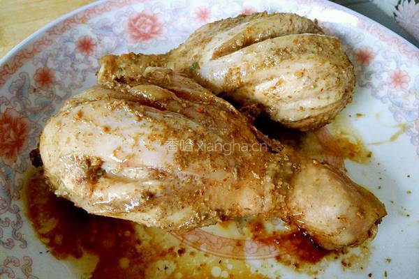 微波炉烤鸡腿的做法图解7
