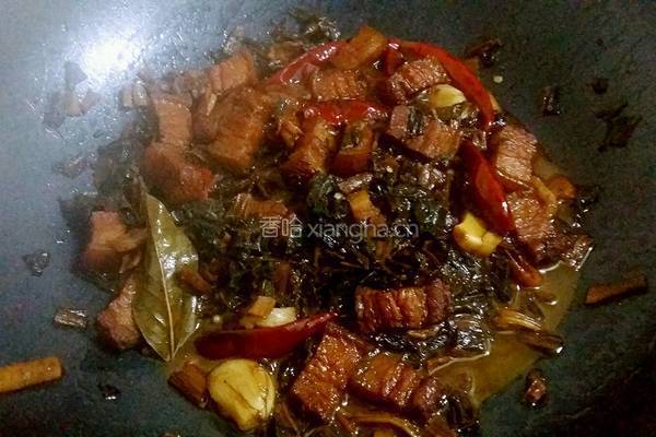 梅菜干烧肉的做法图解12