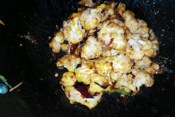 干锅花菜的做法图解8