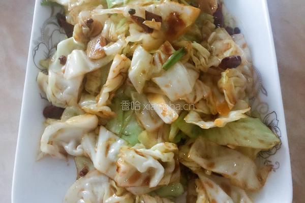爆炒卷心菜的做法图解6