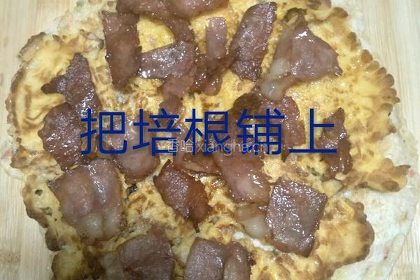 培根香肠鸡蛋卷的做法图解14