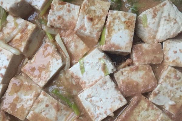 虾酱烧豆腐的做法图解6