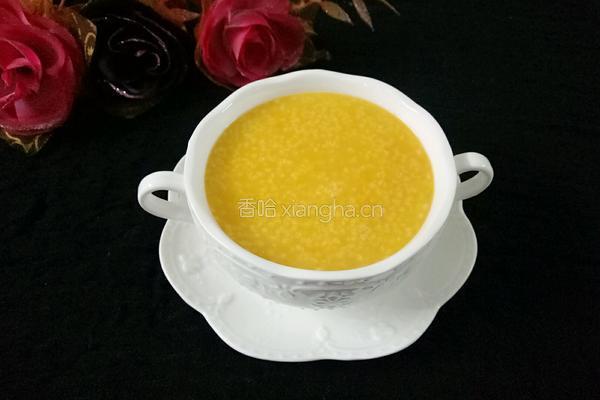 小米南瓜粥的做法图解2