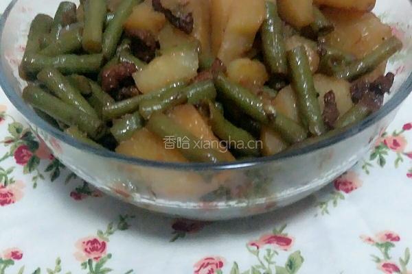 炖豆角、土豆的做法图解8
