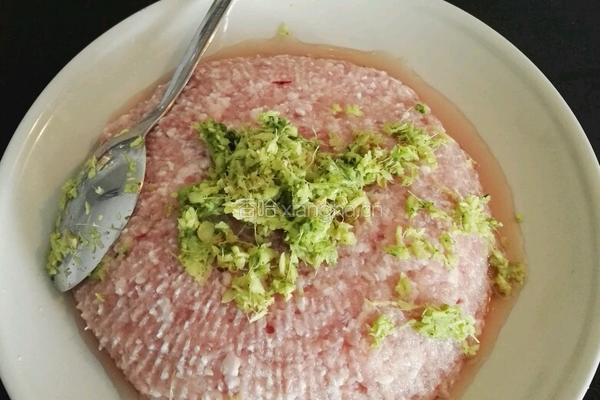 懒人青菜肉馄饨的做法图解2