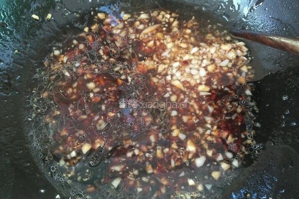 蒜蓉粉丝蒸香菇的做法图解6