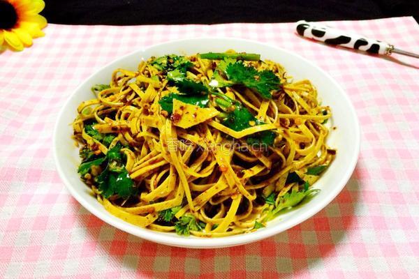 凉拌干豆腐丝的做法图解6