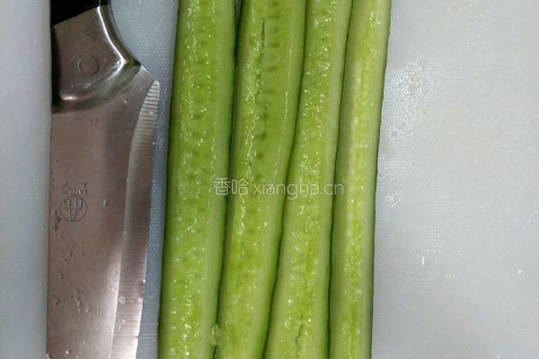 凉拌青瓜的做法图解2