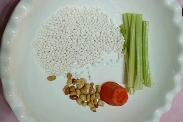 西米肉丸的做法图解1
