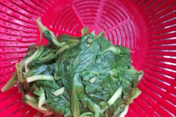 豆腐干拌马兰头的做法图解3