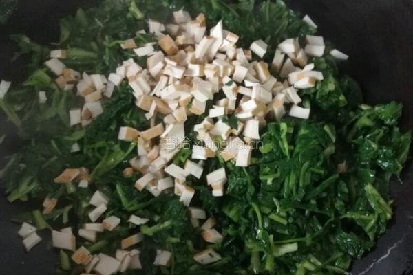 豆腐干拌马兰头的做法图解6