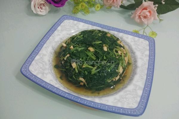 豆腐干拌马兰头的做法图解9
