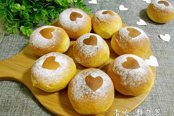 爱心小面包的做法图解19