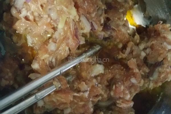 香菇猪肉包的做法图解4