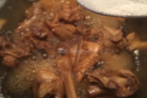 黄酒煮鸡的做法图解8