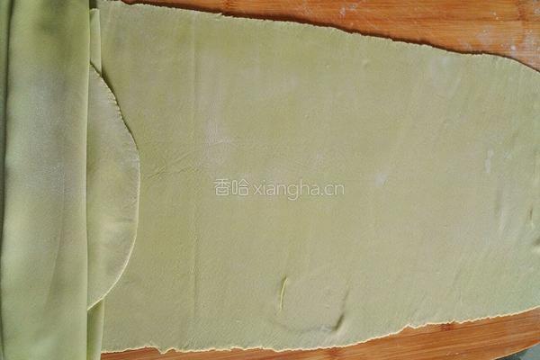 芹菜汁手擀面的做法图解8