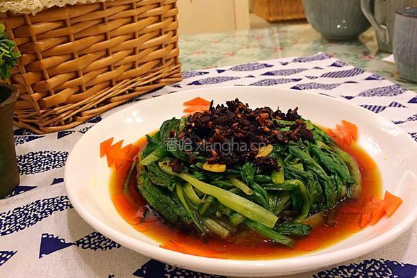 老干妈油麦菜的做法图解13