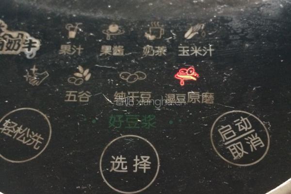香浓花生红豆豆浆的做法图解6