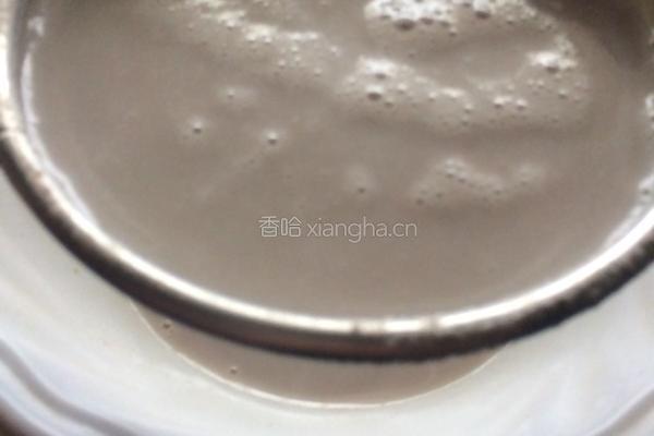 香浓花生红豆豆浆的做法图解8