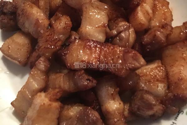 五花肉炒菜花的做法图解7