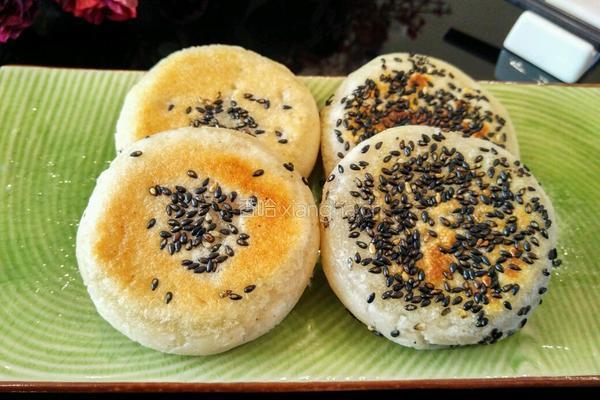 糯米粉芝麻饼的做法图解6