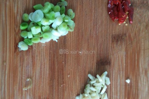 肉炒豇豆的做法图解3