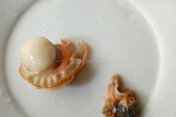 粉丝蒸元贝的做法图解3