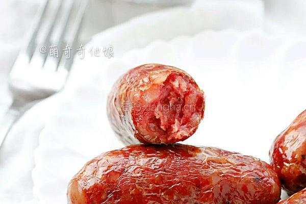 自制黑胡椒风味脆皮肠烤肠的做法图解1