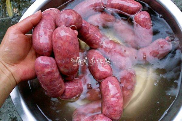 自制美味腊肠广式香肠的做法图解18