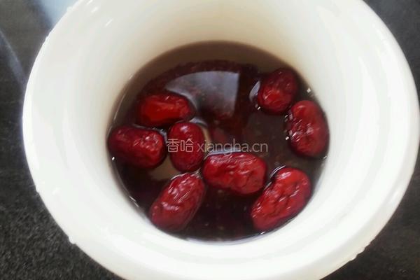 红米红豆粥的做法图解3
