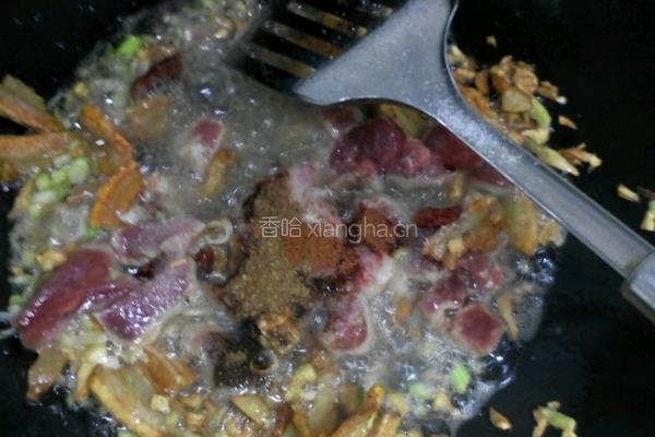 土豆豆角焖面的做法图解4
