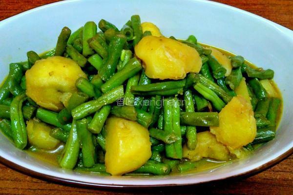 土豆炖豆角的做法图解9
