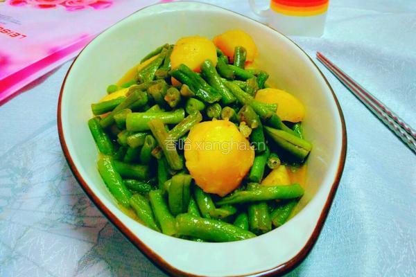 土豆炖豆角的做法图解10