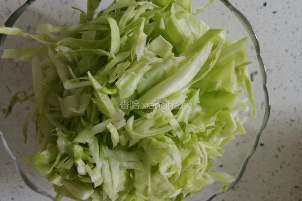 老北京风味儿培根炒饼的做法图解4