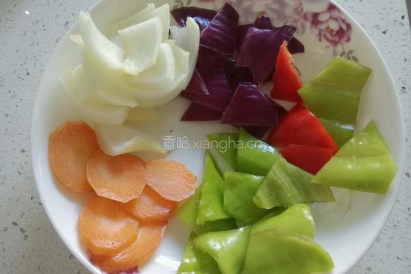 里脊肉片炒时蔬的做法图解3