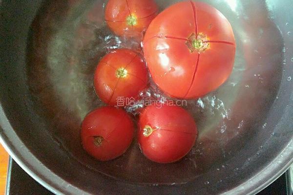 番茄鸡蛋拌面的做法图解4