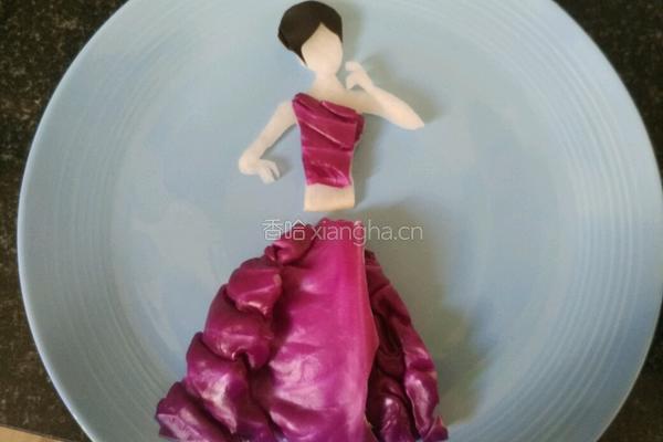 凉拌芹菜叶之大提琴女孩的做法图解11