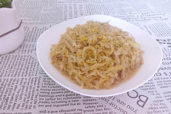 酸菜炒肉丝的做法图解7