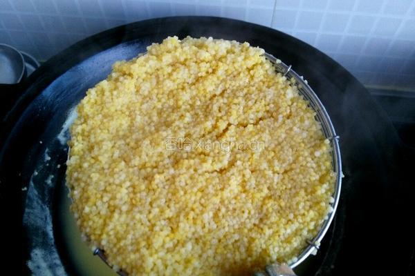 铁锅捞小米饭的做法图解5