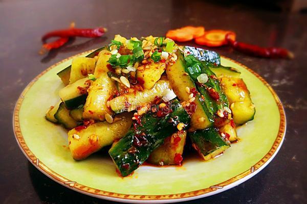 麻辣拍黄瓜的做法图解9