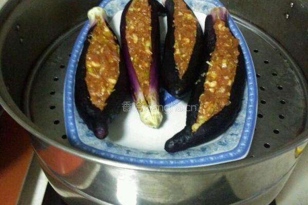 蒸茄盒的做法图解8