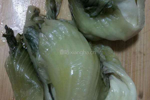 冬笋炒酸菜的做法图解1