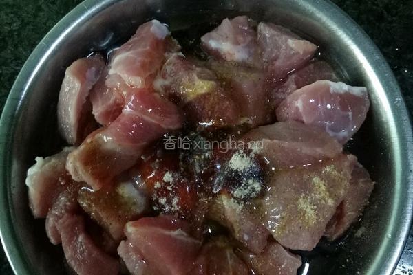 牙签肉（猪肉版）的做法图解3