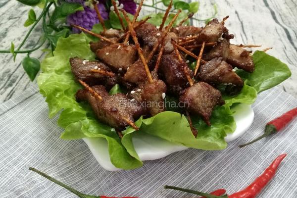 牙签肉（猪肉版）的做法图解6