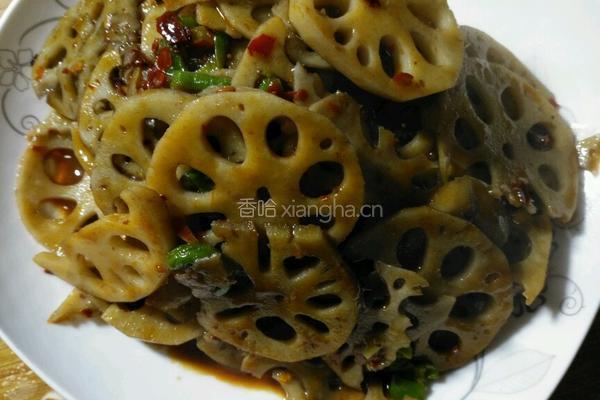 老干妈炒莲菜的做法图解13