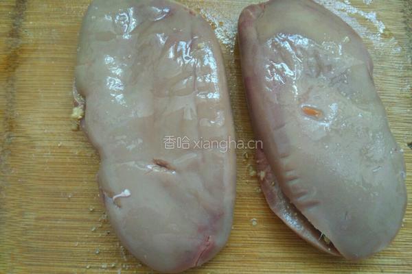 清蒸猪腰的做法图解4