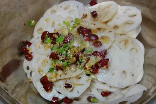 凉拌莲藕片的做法图解9