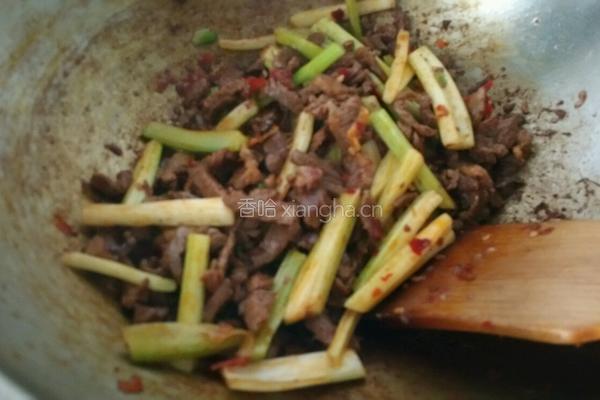 干煸牛肉丝的做法图解8