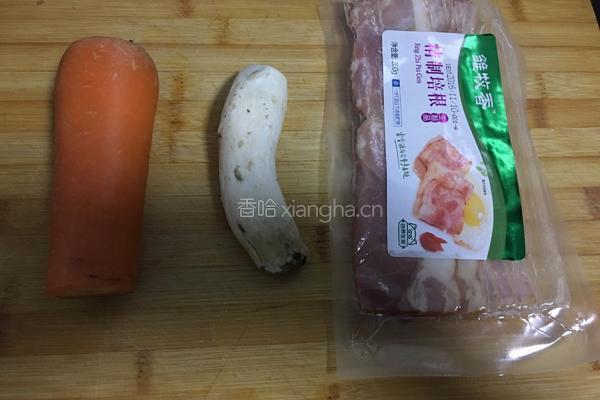 培根蔬菜卷的做法图解1