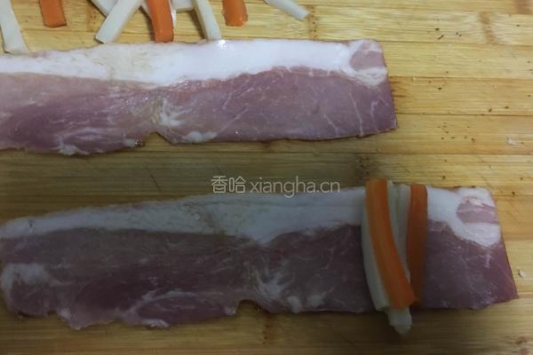 培根蔬菜卷的做法图解5